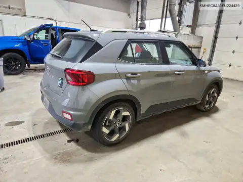 KMHRC8A31PU224429 — 2023 Hyundai Venue, фото 3 с аукциона Copart 27.10.2026, Мелкие вмятины и царапины