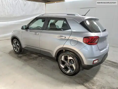 KMHRC8A34RU329341 — 2024 Hyundai Venue, фото 2 с аукциона Copart 15.10.2026, Естественный износ