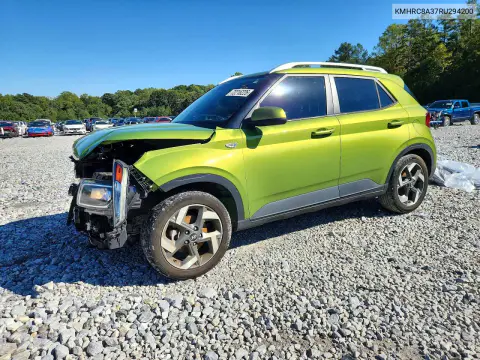 KMHRC8A37RU294200 — 2024 Hyundai Venue, Передняя часть, фото до ремонта