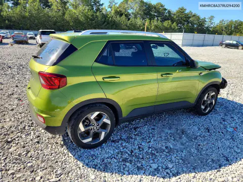2024 Hyundai Venue Sel VIN KMHRC8A37RU294200 фото 3