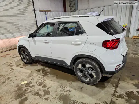 2026 Hyundai Venue Sel VIN KMHRC8A36TU422658 фото 2