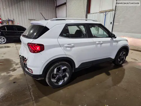 2026 Hyundai Venue Sel VIN KMHRC8A36TU422658 фото 3