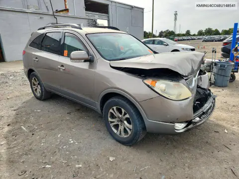 2011 Hyundai Veracruz Gls VIN KM8NU4CC6BU148541 фото 4