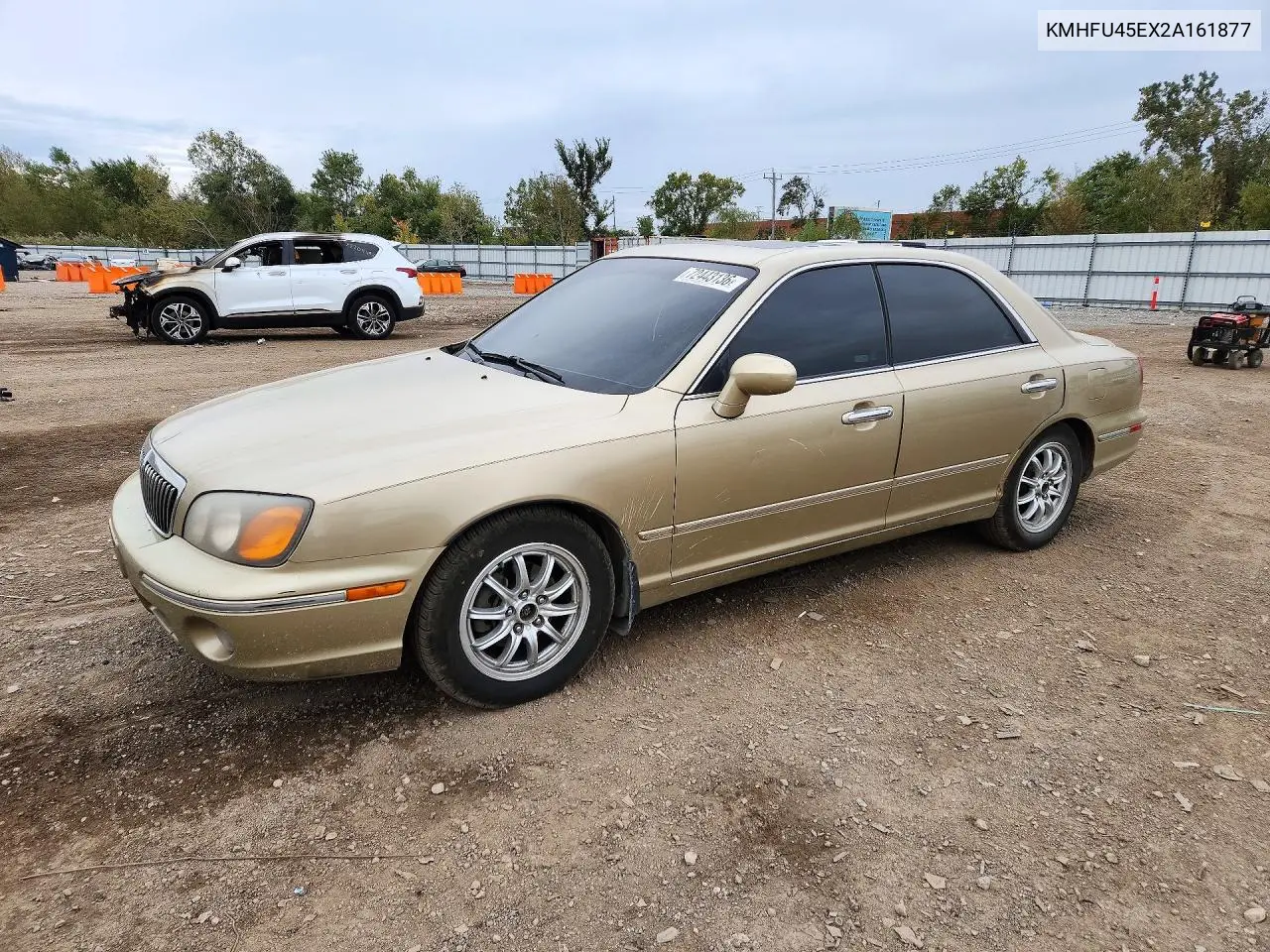 2002 Hyundai Xg 350 VIN KMHFU45EX2A161877 фото 1