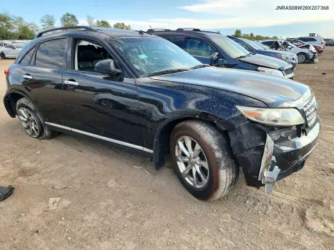 2008 Infiniti Fx35 Base VIN JNRAS08W28X207368 фото 4