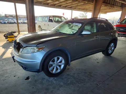 JNRAS08W14X220560 — 2004 Infiniti FX35, Передняя часть (Front End), фото до ремонта