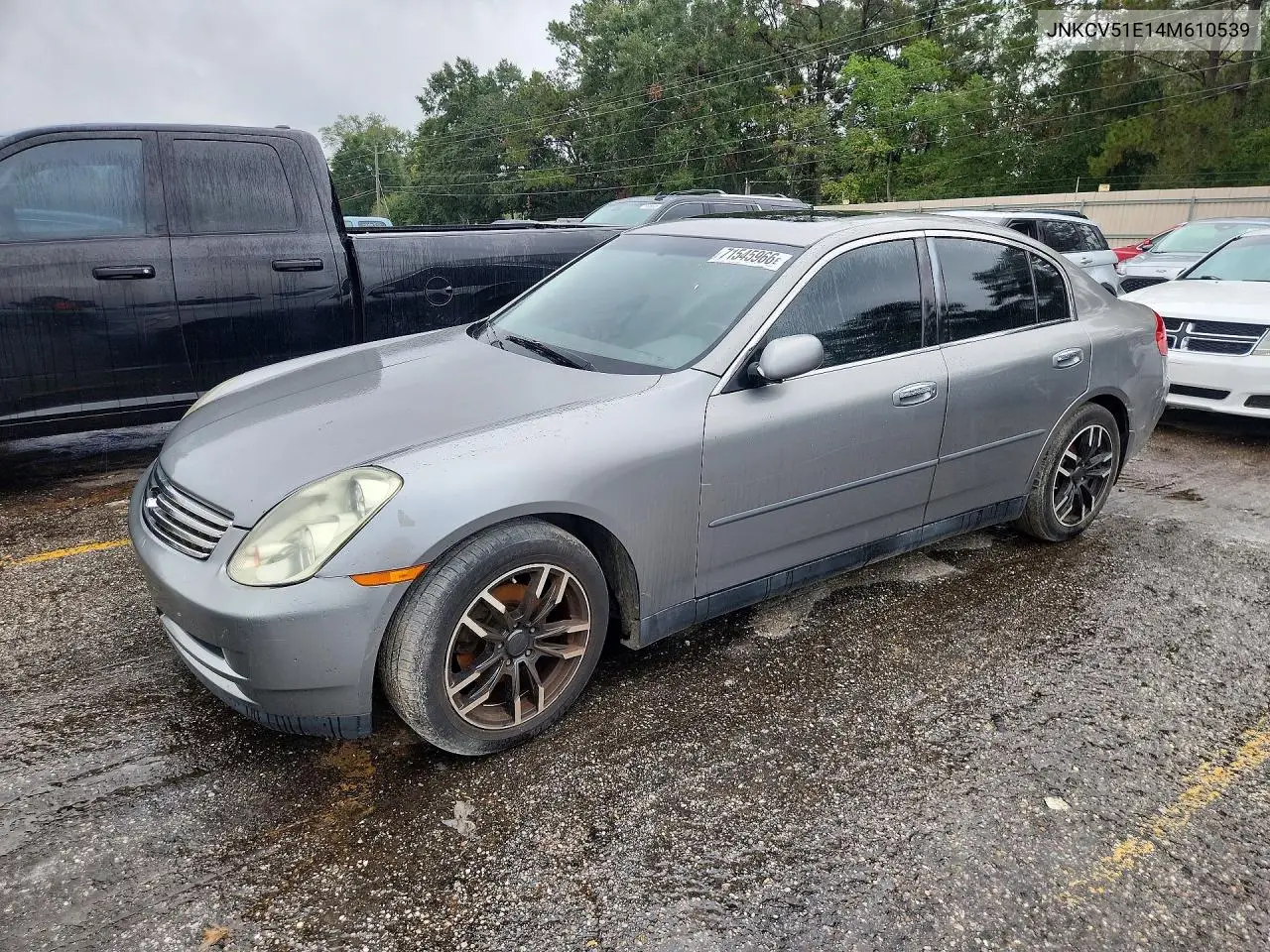 2004 Infiniti G35 Base VIN JNKCV51E14M610539 фото 1