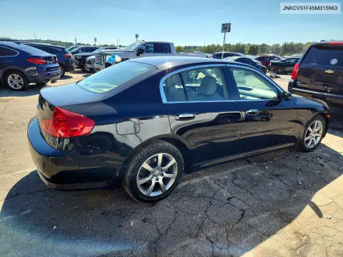 2005 Infiniti G35 X VIN JNKCV51F45M315963 фото 3
