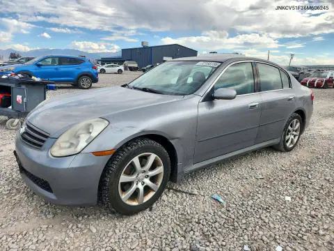 2006 Infiniti G35 X VIN JNKCV51F36M606245 фото 1