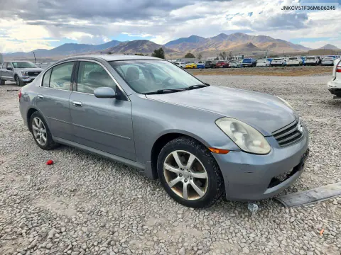2006 Infiniti G35 X VIN JNKCV51F36M606245 фото 4