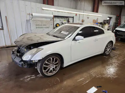 2006 Infiniti G35 Base VIN JNKCV54E06M711487 фото 1