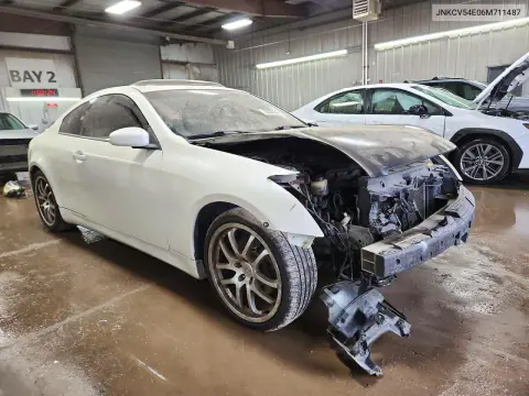 2006 Infiniti G35 Base VIN JNKCV54E06M711487 фото 4