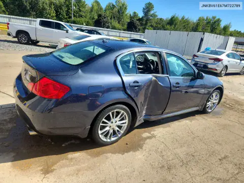 2007 Infiniti G35 Base VIN JNKBV61E67M722789 фото 3