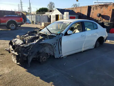 JN1CV6AP9AM204385 — 2010 Infiniti G, Вандализм, фото до ремонта