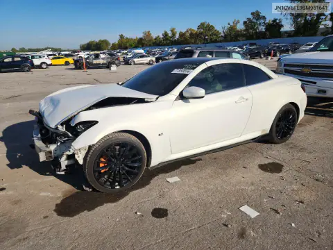 JN1CV6FE9BM951641 — 2011 Infiniti G, Передняя часть, фото до ремонта