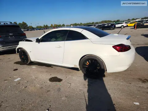 2011 Infiniti G37 Convertible Base VIN JN1CV6FE9BM951641 фото 2