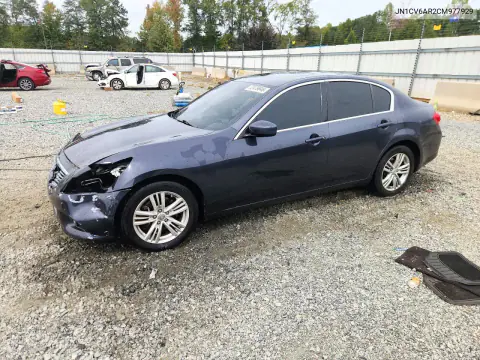 JN1CV6AR2CM977929 — 2012 Infiniti G, Передняя часть, фото до ремонта