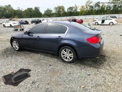 2012 Infiniti G37 Sedan X VIN JN1CV6AR2CM977929 фото 2
