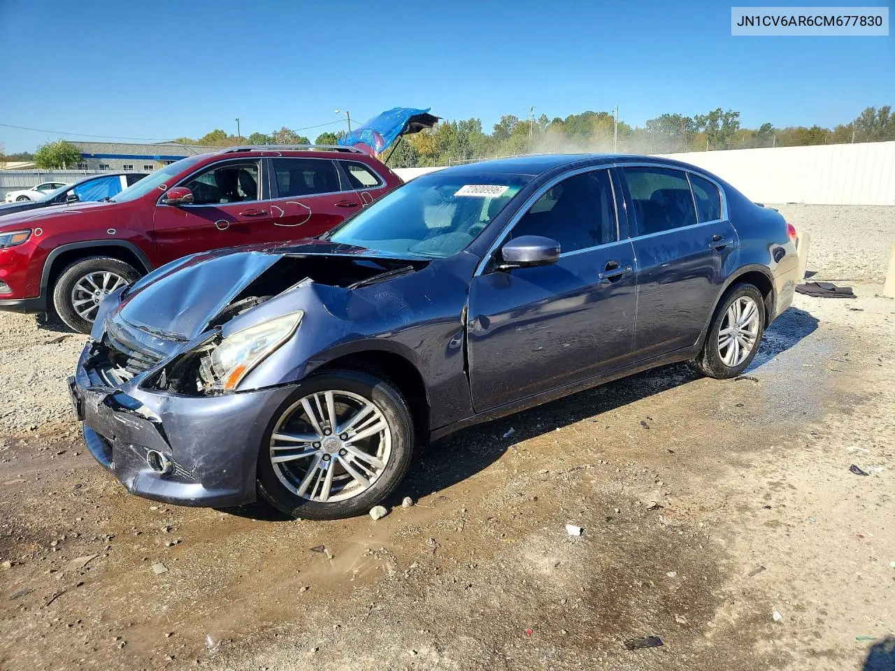 2012 Infiniti G37 Sedan X VIN JN1CV6AR6CM677830 фото 1