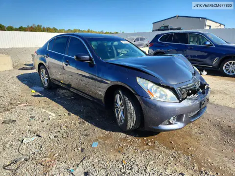 2012 Infiniti G37 Sedan X VIN JN1CV6AR6CM677830 фото 4