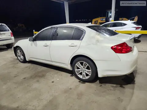 2013 Infiniti G37 Sedan X VIN JN1CV6AR3DM756826 фото 2