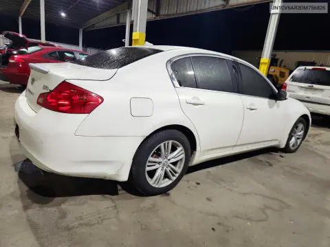 2013 Infiniti G37 Sedan X VIN JN1CV6AR3DM756826 фото 3