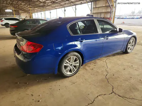 2013 Infiniti G37 Sedan Journey VIN JN1CV6AP8DM723738 фото 3