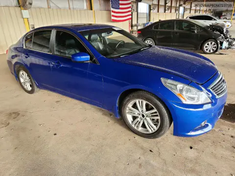2013 Infiniti G37 Sedan Journey VIN JN1CV6AP8DM723738 фото 4
