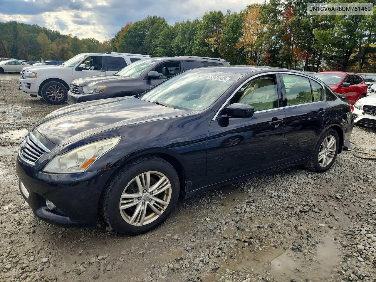 JN1CV6AR8DM761469 Infiniti G 2013 — повреждение Подтопление, фото до ремонта
