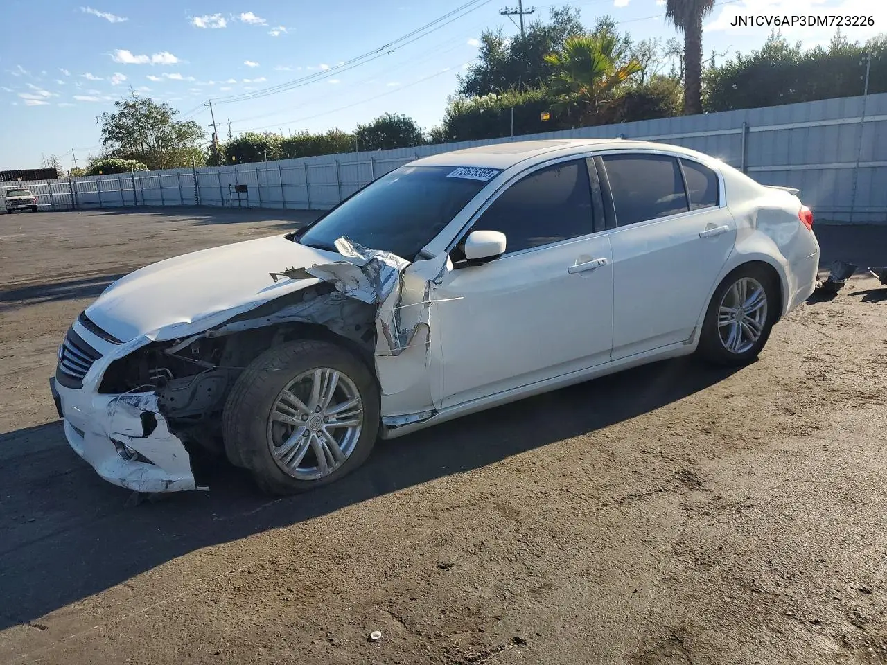 2013 Infiniti G37 Sedan Journey VIN JN1CV6AP3DM723226 фото 1