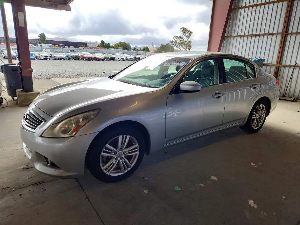 2011 INFINITI G25 SEDAN VIN JN1DV6AP2BM601801 фото 1