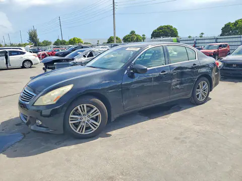JN1DV6AR8CM862708 — 2012 Infiniti G25 Sedan, Боковая часть (Side), фото до ремонта