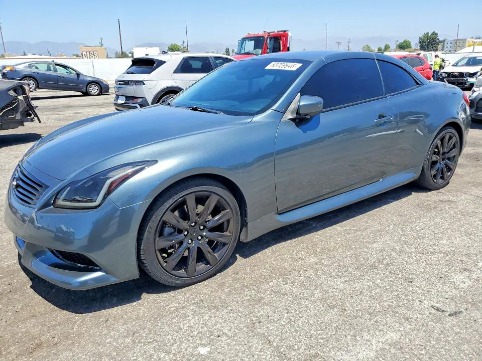 2010 INFINITI G37 CONVERTIBLE VIN JN1CV6FE1AM351159 фото 1