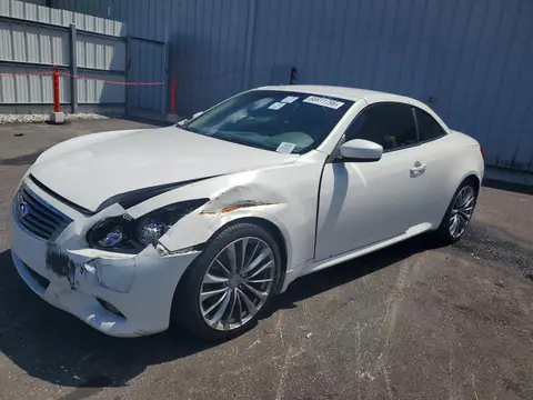 JN1CV6FE4CM200545 — 2012 Infiniti G37 Convertible, Передняя часть (Front End), фото до ремонта