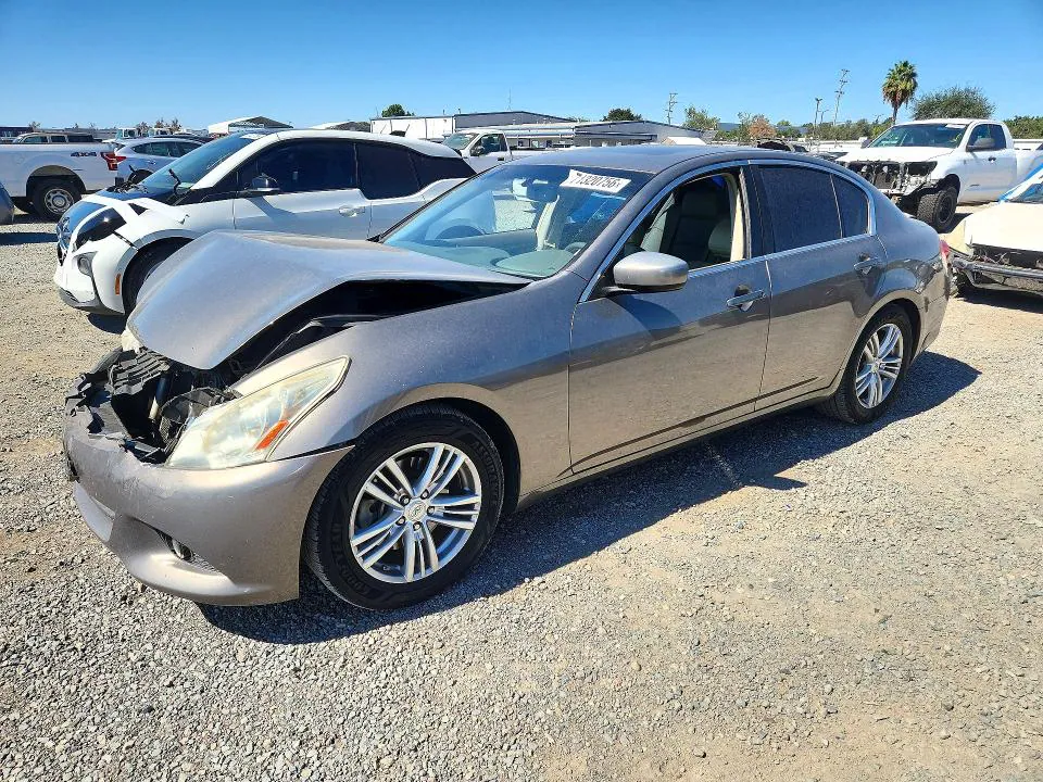 2011 INFINITI G37 SEDAN VIN JN1CV6AP8BM504811 фото 1