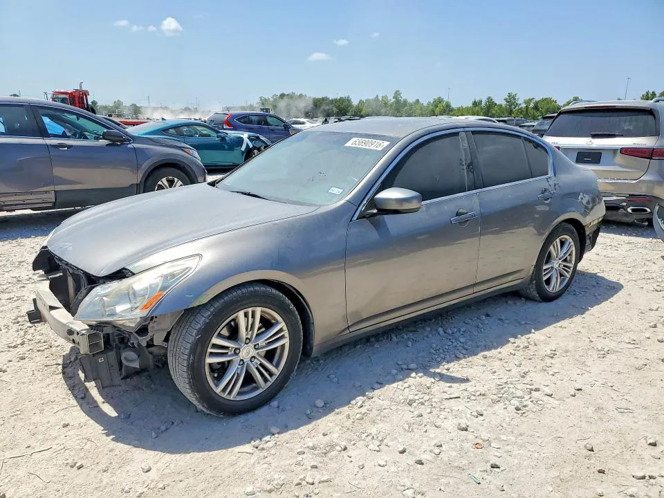 2013 INFINITI G37 SEDAN VIN JN1CV6AP1DM725864 фото 1