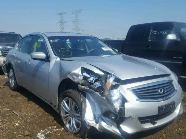 2013 INFINITI G37 VIN JN1CV6AR7DM355666 фото 1