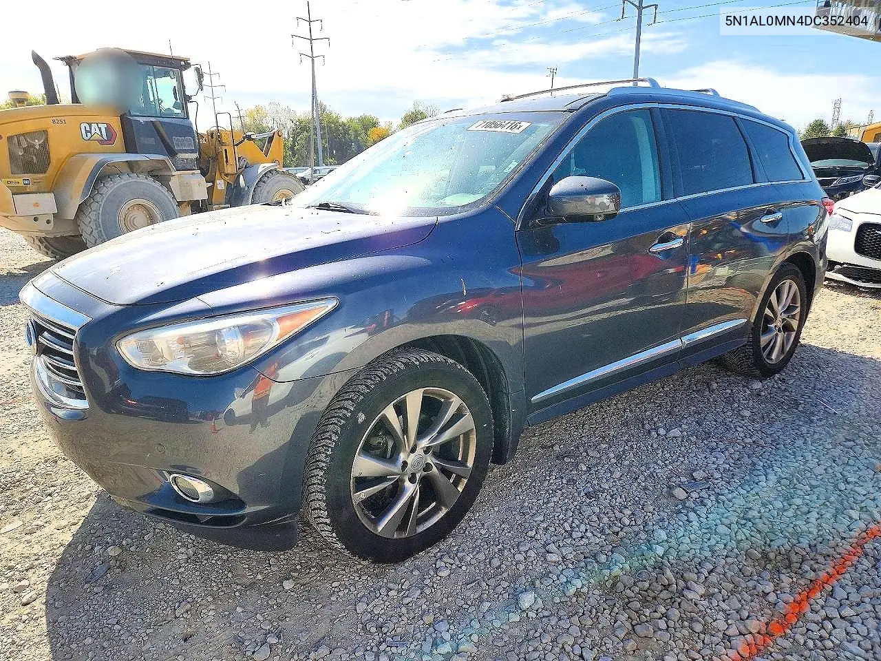 2013 Infiniti Jx35 Base VIN 5N1AL0MN4DC352404 фото 1