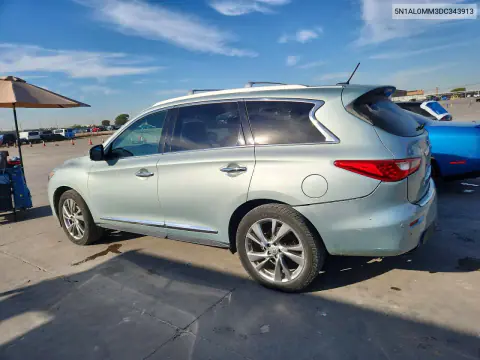 2013 Infiniti Jx35 Base VIN 5N1AL0MM3DC343913 фото 2