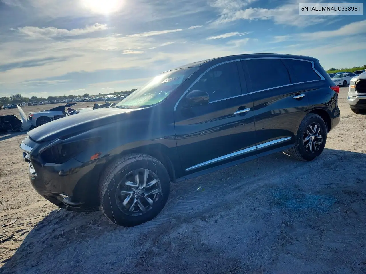 2013 Infiniti Jx35 Base VIN 5N1AL0MN4DC333951 фото 1
