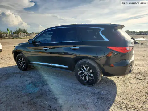 2013 Infiniti Jx35 Base VIN 5N1AL0MN4DC333951 фото 2