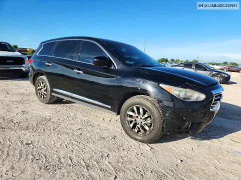 2013 Infiniti Jx35 Base VIN 5N1AL0MN4DC333951 фото 4