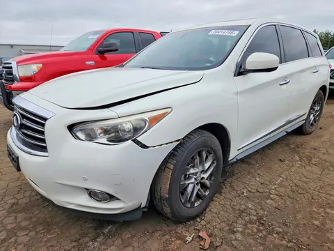 5N1AL0MM0DC314109 — 2013 Infiniti JX35, Передняя часть (Front End), фото до ремонта