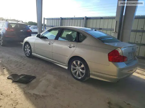 2006 Infiniti M45 Base VIN JNKBY01E06M205555 фото 2