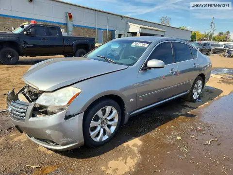 2007 Infiniti M35 X VIN JNKAY01F87M461271 фото 1
