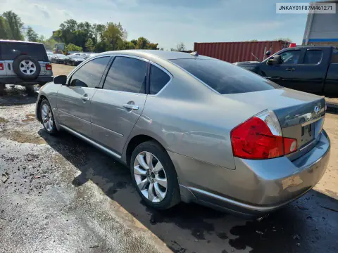 2007 Infiniti M35 X VIN JNKAY01F87M461271 фото 2