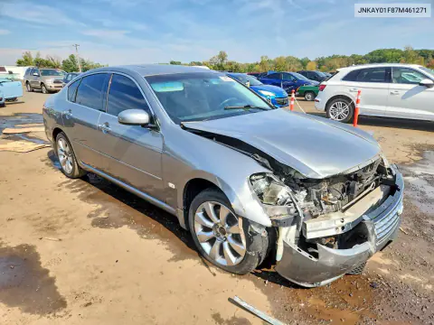 2007 Infiniti M35 X VIN JNKAY01F87M461271 фото 4