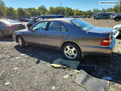 2001 Infiniti Q45 Base VIN JNKBY31A41M100072 фото 2