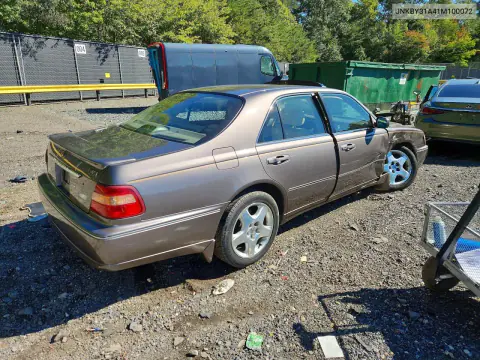 2001 Infiniti Q45 Base VIN JNKBY31A41M100072 фото 3