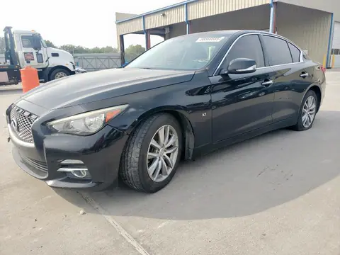 JN1BV7AP7FM334478 — 2015 Infiniti Q50 BASE, Передняя часть (Front End), фото до ремонта